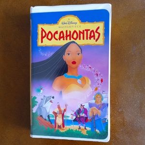 Disney Pocahontas Masterpiece VCR VHS TAPE EUC